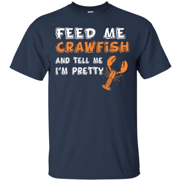 this is my crawfish eating t shirt - navy blue
