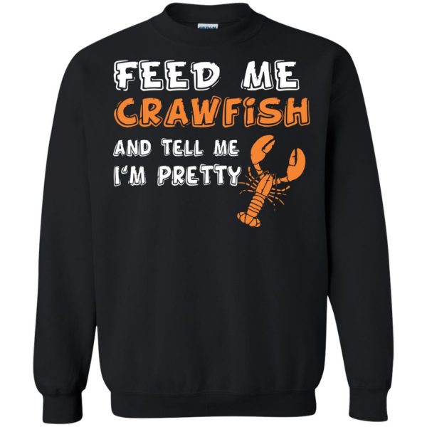 this is my crawfish eating sweatshirt - black