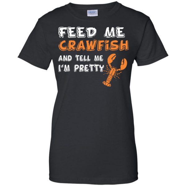this is my crawfish eating womens t shirt - lady t shirt - black