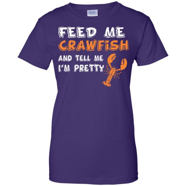 this is my crawfish eating womens t shirt - lady t shirt - purple
