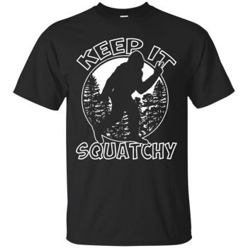 keep it squatchy shirt - black