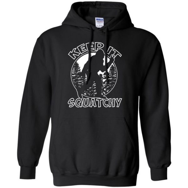 keep it squatchy hoodie - black