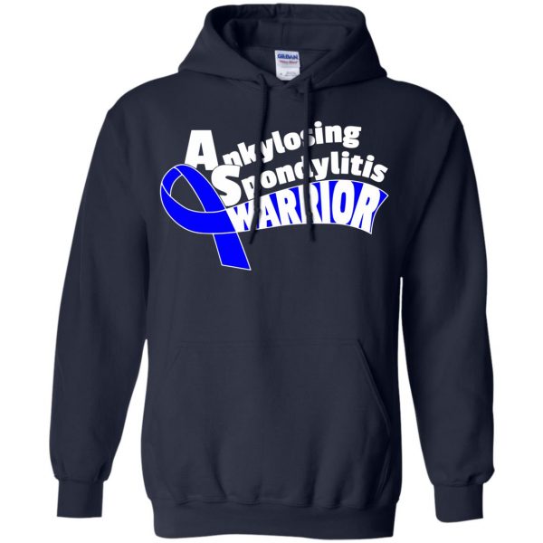 ankylosing spondylitis hoodie - navy blue