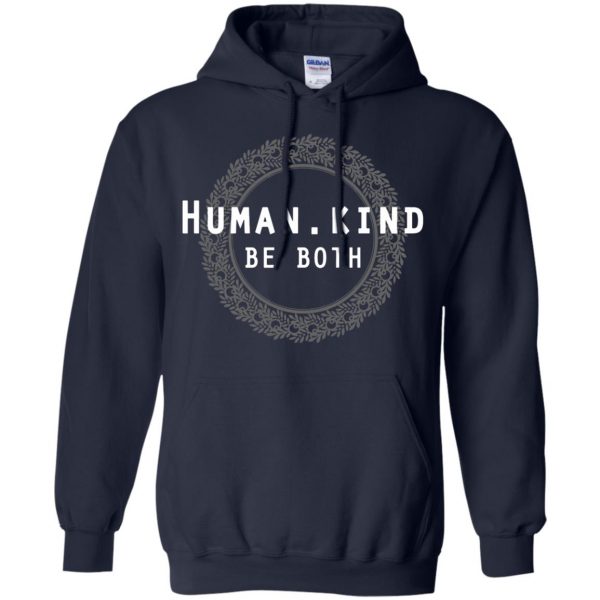 humankind be both hoodie - navy blue