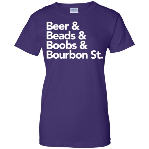 vintage mardi gras womens t shirt - lady t shirt - purple