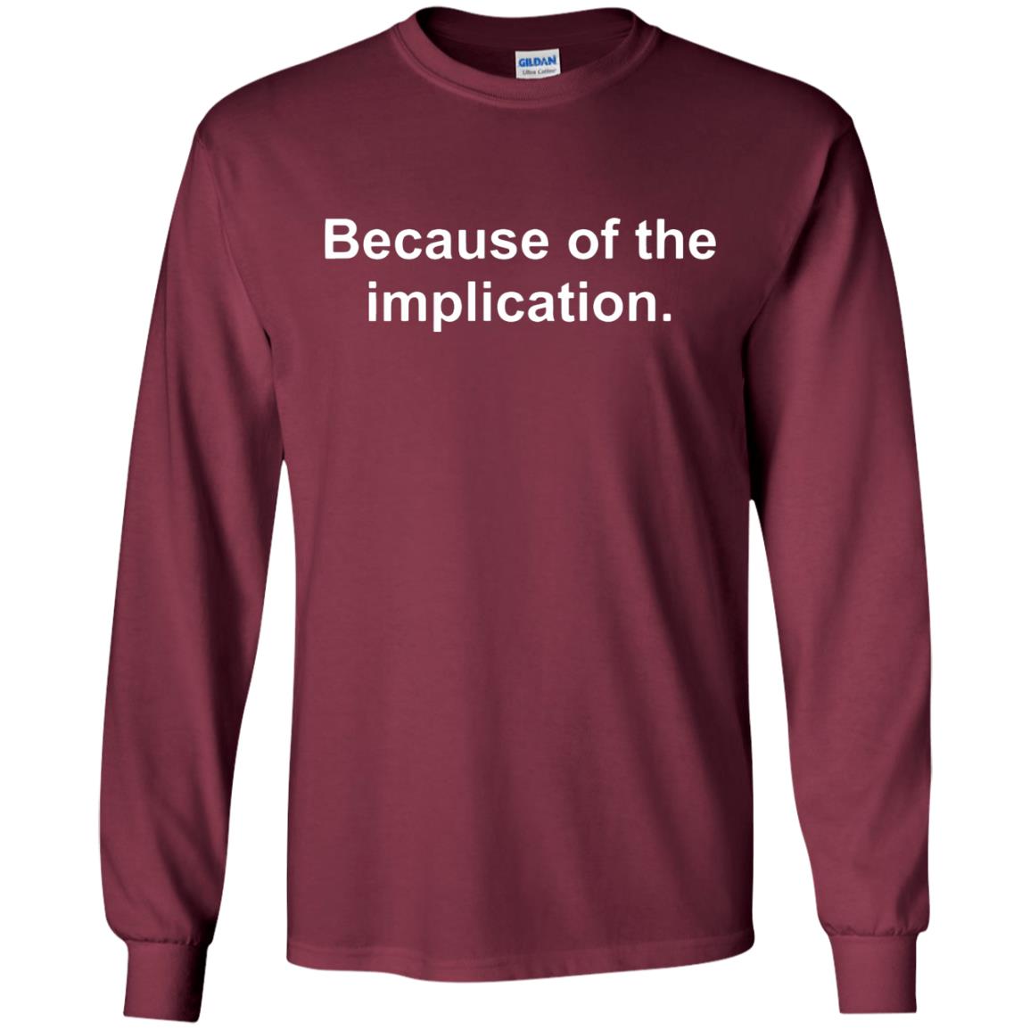 the implication t shirt