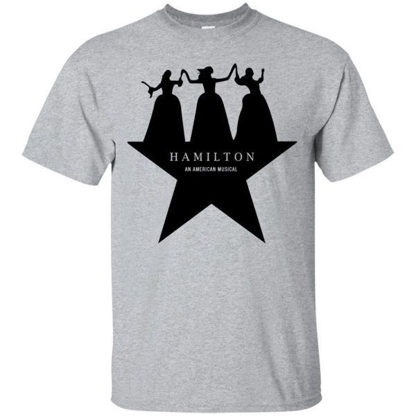 schuyler sisters shirt - sport grey