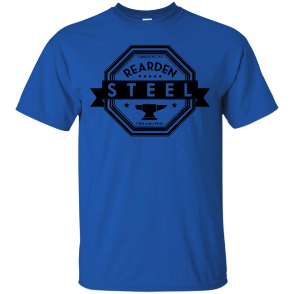 rearden steel t shirt - royal blue