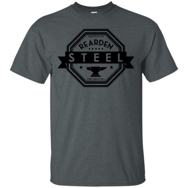 rearden steel t shirt - dark heather