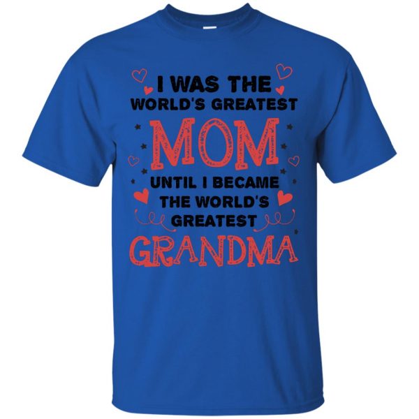 great grandmother t shirt - royal blue
