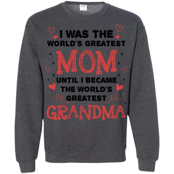 great grandmother sweatshirt - dark heather
