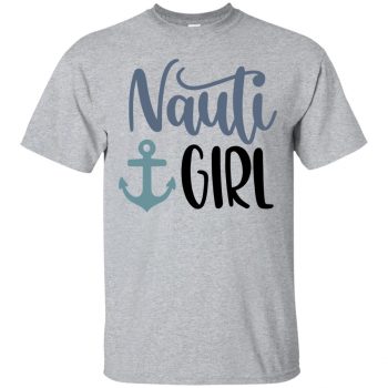 nauti girl shirt - sport grey