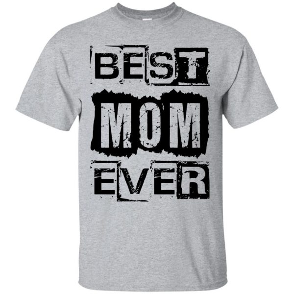 best mom ever hoodie - sport grey