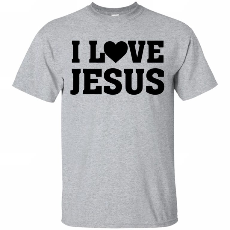 I Heart Jesus Shirt - 10% Off - FavorMerch