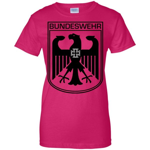 deutschland womens t shirt - lady t shirt - pink heliconia