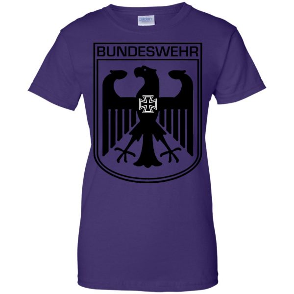 deutschland womens t shirt - lady t shirt - purple