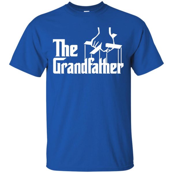 grandfather t shirt - royal blue
