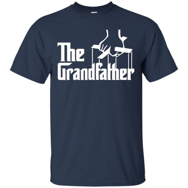 grandfather t shirt - navy blue
