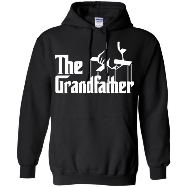 grandfather hoodie - black