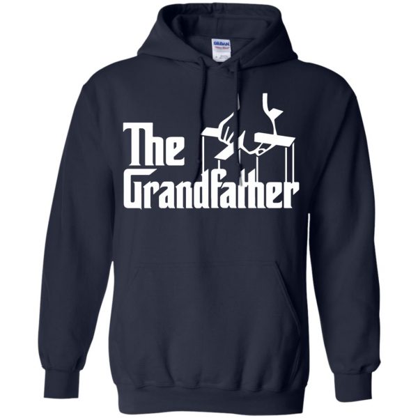 grandfather hoodie - navy blue