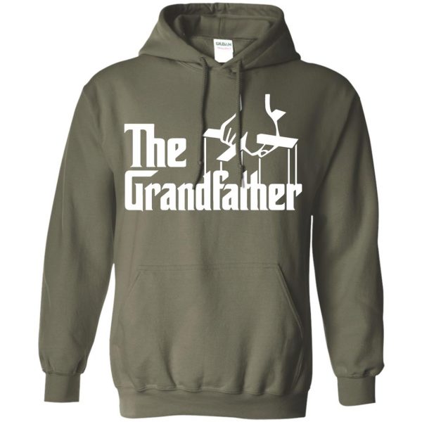 grandfather hoodie - military green