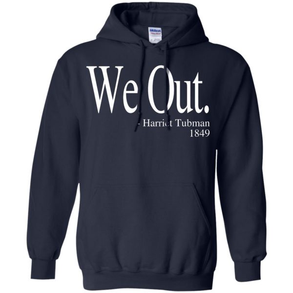 we out hoodie - navy blue