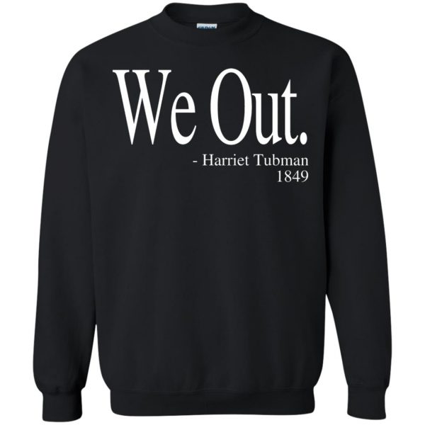 we out sweatshirt - black