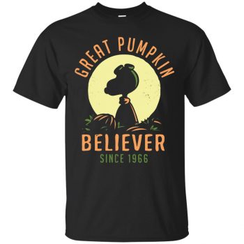 great pumpkin believer shirt - black