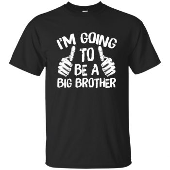 I'm Going To Be A Big Brother - black