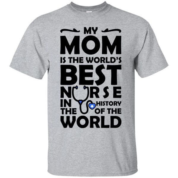 my mom is a nurse - sport grey