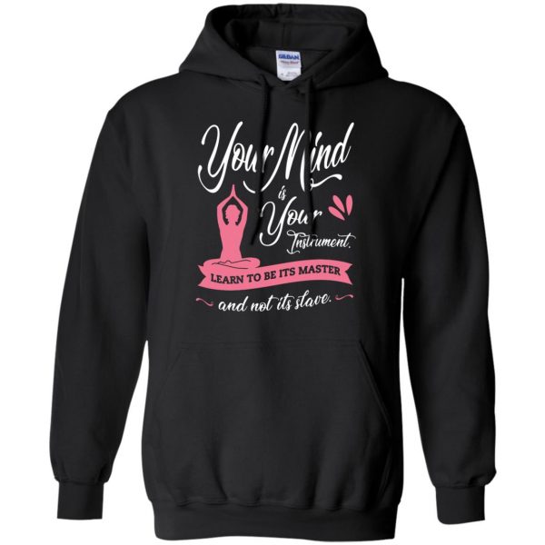 Your Mind is Your Instrument hoodie - black