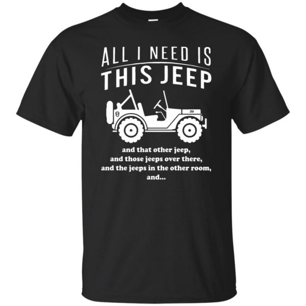 All i need is this jeep - black