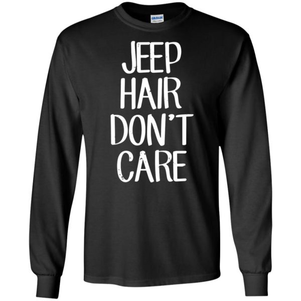 Jeep Hair Don't Care long sleeve - black