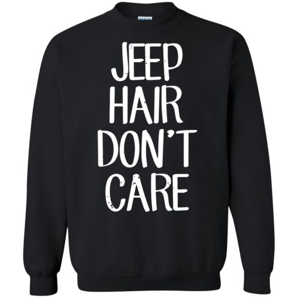 Jeep Hair Don't Care sweatshirt - black