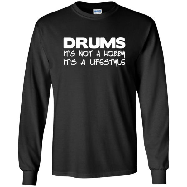 Drum Lifestyle long sleeve - black