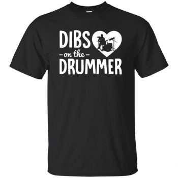 dibs on the drummer - black
