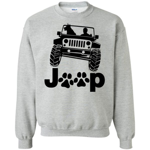 Jeep Dog Canine B K 9 sweatshirt - sport grey