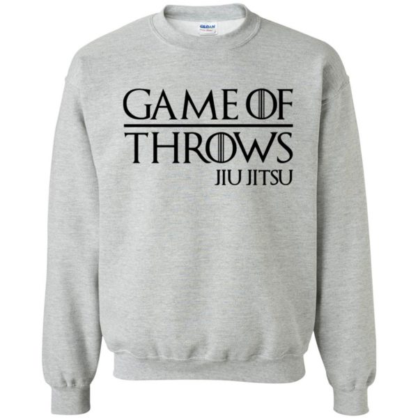 JIU JITSU - GAME OF THROWS sweatshirt - sport grey