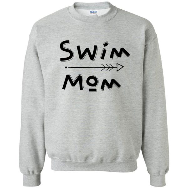Swim Mom T-Shirt sweatshirt - sport grey