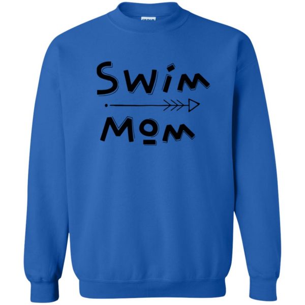 Swim Mom T-Shirt sweatshirt - royal blue