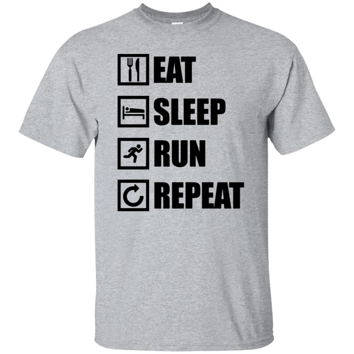 Eat Sleep Run Repeat Shirt - 10% Off - FavorMerch