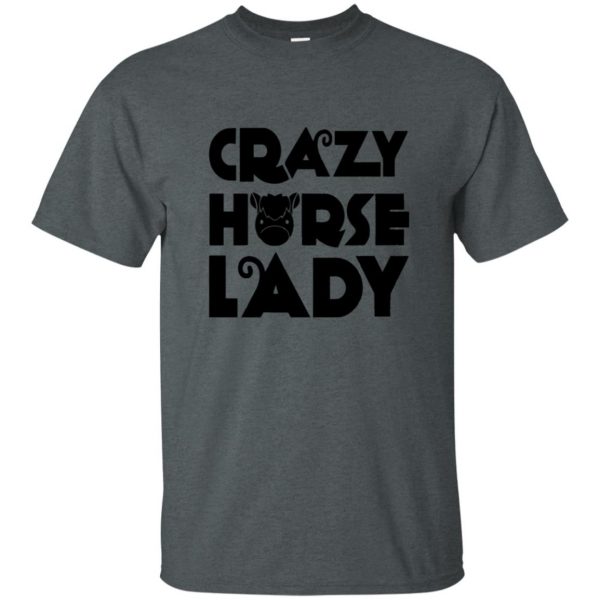 crazy horse t shirt t shirt - dark heather