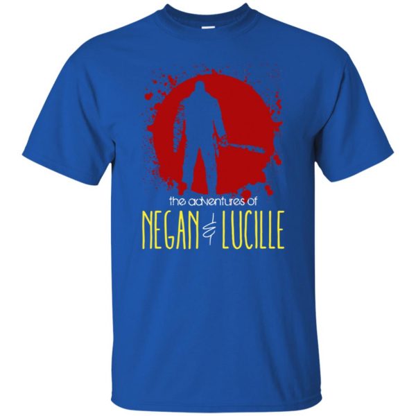 lucille bat t shirt t shirt - royal blue