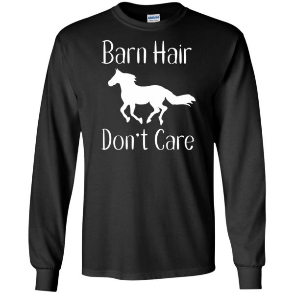 Barn Hair Don't Care long sleeve - black