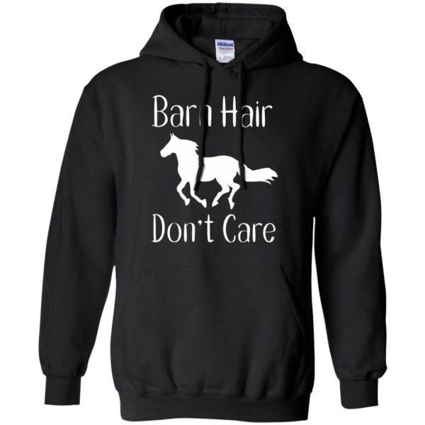 Barn Hair Don't Care hoodie - black