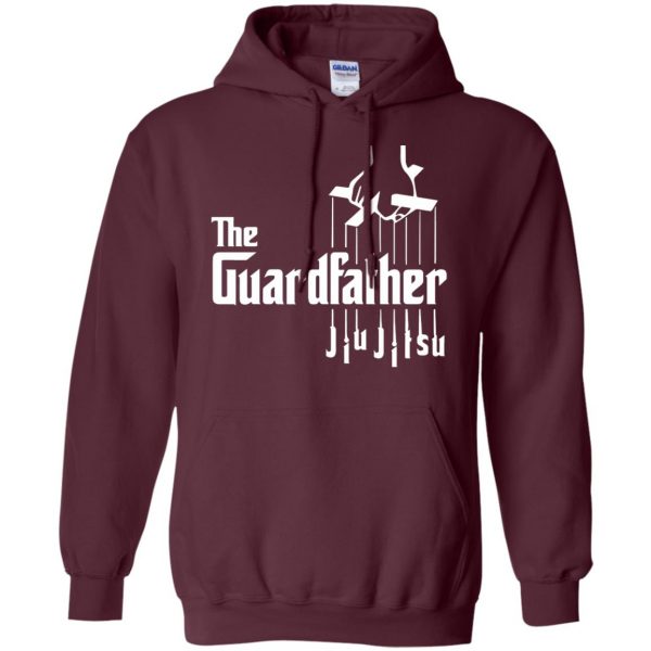 The Guardfather - Jiu Jitsu hoodie - maroon