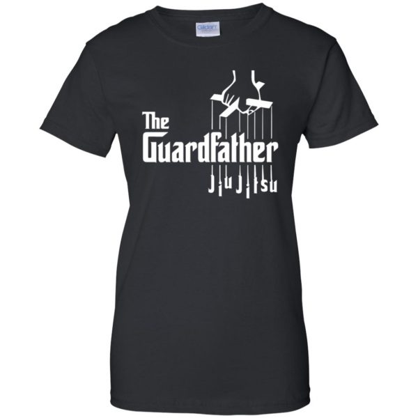 The Guardfather - Jiu Jitsu womens t shirt - lady t shirt - black