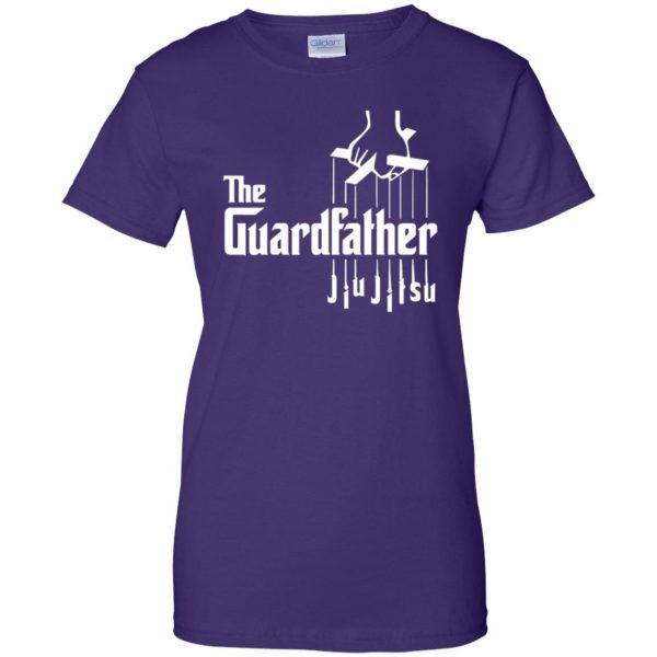The Guardfather - Jiu Jitsu womens t shirt - lady t shirt - purple