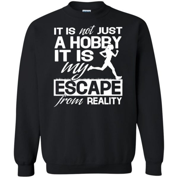 Running Hobby sweatshirt - black