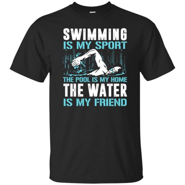 Swimming is my sport - black